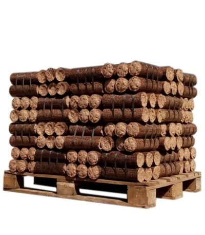 Pressholz – Nachtbriketts – 1/2 Palette von 480 kg – Gather Brennholz